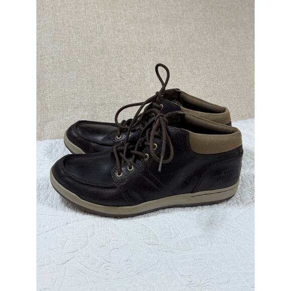 The North Face Men 9 Brown Ballard BO Distressed Leather Boots Lace Up Outdoor main image 5